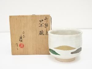 京焼　花光山清造　御題之意茶碗（共箱）